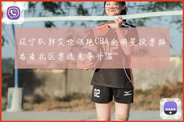 辽宁队郭艾伦领跑CBA全明星投票排名南北区票选竞争升温
