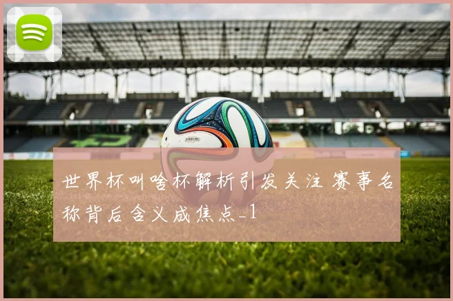 世界杯叫啥杯解析引发关注 赛事名称背后含义成焦点_1